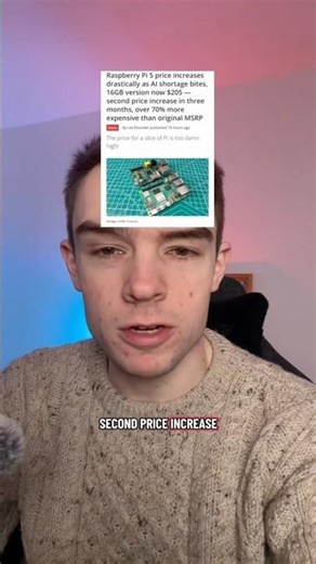 Raspberry Pi isn’t worth it anymore… #tech