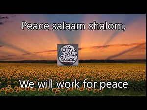 Peace Salaam Shalom