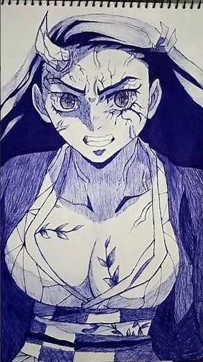 nezuko sketch adult version of nezuko