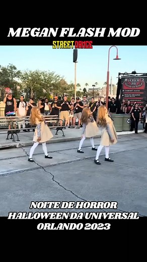 MEGAN Flash Mob em HHN 32 | Noites de terror de Halloween da Universal Orlando 2023