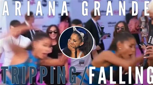 ARIANA GRANDE Tripping / Falling Moments 18