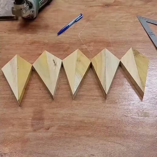#Short How to make a wooden star. ‪@iwooden2507‬