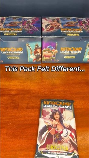 This Pack Felt Different...