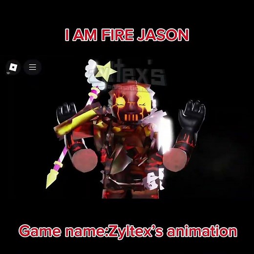 I AM FIRE JASON KI KI MA MA KI KI MA MA #forsaken #firejason #jason #retrynow #slasher