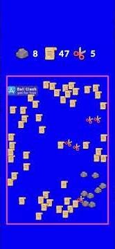 Rock vs paper vs scissors: who will win? #rockpaperscissors #minigames