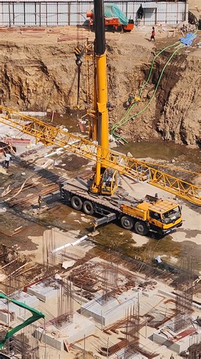 Impressive engineering assembling of Crane on construction site | Nextgen Civil