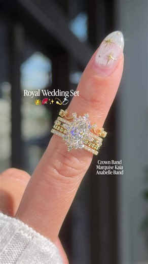 Exquisite Royal Wedding Ring Stack Inspirations