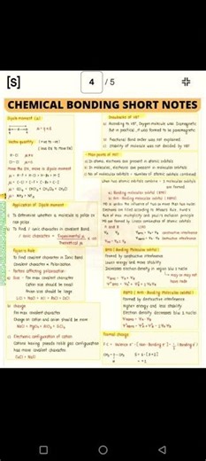 Chemical bonding shorts note for NEET 2026 #neet2026 #neet #neet2027 #viralneet #viral #viralshort