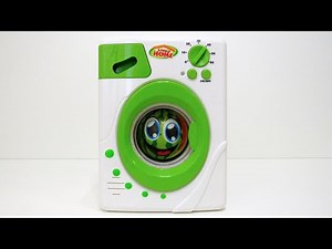 Unboxing Toy Washing Machine Lovely Home Review Playing for Children