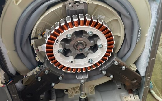 家电维修手记 LG洗衣机LE故障滚筒不转 更换霍尔开关