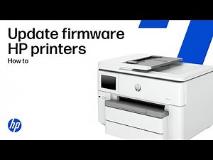Update printer firmware | HP printers | HP Support