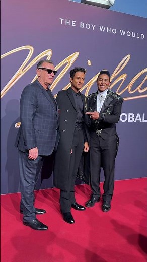 Jermaine Jackson & Producer Graham King Join Jaafar Jackson on the MICHAEL Premiere Red Carpet