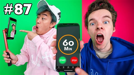 Making 100 TIKTOKs in 60 MINUTES!! - 1 Hour Challenge