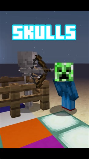 Creepy Monster Skulls in Minecraft! Explore the Dark Side of Minecraft Logic