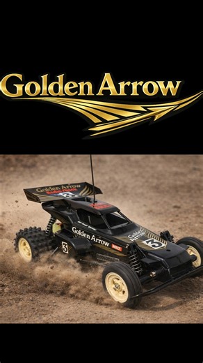 Golden Arrow RC Car From Radio Shack!