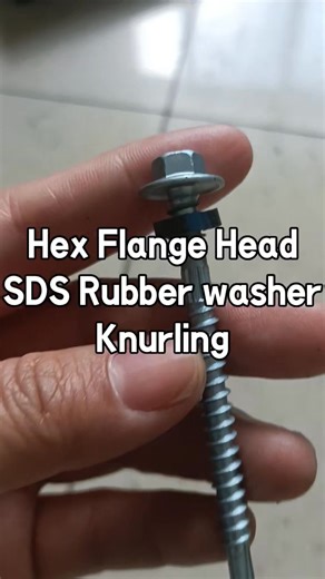 Eloise/SHUANGZI/Screws on Instagram: "Hex Flange Head SDS Rubber washer Knurling #tornillos #Fasteners #industry #architecture #furnish #steel #Hardware #screw #fastener #hardware #fastenres #hardwareshop #tarscrews #hexheadscrew #screwfactory #zinc #ruspertscrew #tornio #toronto #drywallscrew #trussheadscrew"
