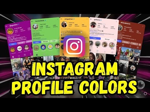 New Instagram Profile Theme Colors + Shiny Gold Rings on Stories