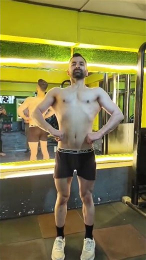 desi posing front lat spread #shorts