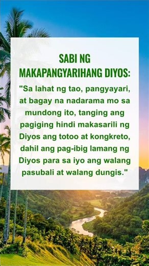 Mga Salitang Direktang Mula sa Diyos