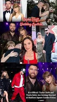 Taylor Swift Wedding Lipstick - what will she wear? #shorts