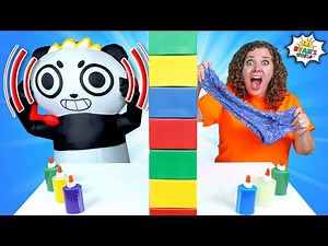 COMBO PANDA Twin Telepathy Slime Challenge! - Videos For Kids