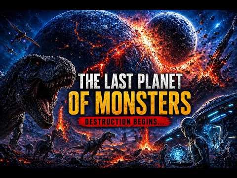 This Planet is About to Die… Aliens & Dinosaurs Can’t Escape! (4K) #dinosaur #scifi #cinematic4k