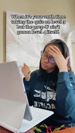 Prep-U will ask you the same questions 1000 times and you still wont level up 🫠 level 4 wya? 😭😭😭 #nursingstudent #nursingschool #nursinghumor #prepU #lippincott #thepoint #medsurg #musculoskeletal #nursingtok #studentproblems #nursingstudentsoftiktok #nursingstudentproblems