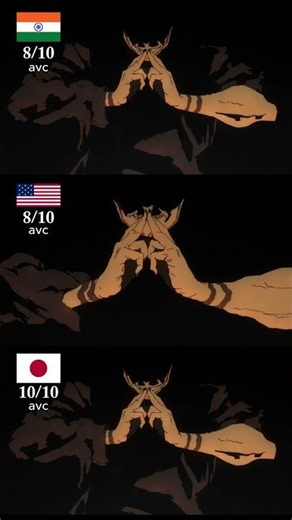 Sukuna Domain Expansion Voice Comparison : Original Vs Dub (Jujutsu Kaisen) #animecomparison