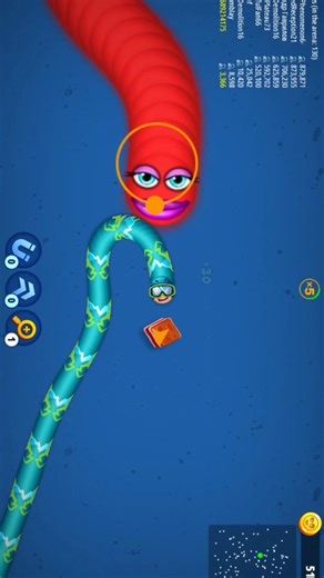 wormszone game shorts video👹👹 #shorts #viral #game #wormszone3dcargame