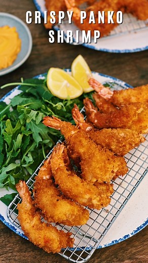 Tiffy Cooks 🥟 Easy Recipes on Instagram: "Are you ready for the crunch? Extra Crispy Panko Shrimp is delicious and super easy to make at home. Crunchy on the outside, juicy and flavorful on the inside. All you need is 20 minutes to make Panko Shrimp, the perfect appetizer for any guest. If gluten-free, swap for gluten-free panko or bread crumbs since the batter is GF friendly. Full recipe in bio ❤️ #shrimp #crispy #crunch #crunchy #prawns #cookingvideo #homecooking #easyrecipes #asianfood #asmr