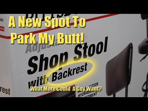 Pittsburgh Shop Stool Assembly and First Impressions