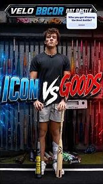 Rawlings ICON vs DeMarini The Goods — Which BBCOR Bat is HOTTER?