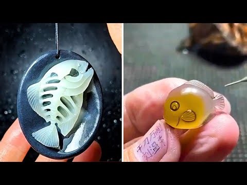 From Rock to Miniature Sculptures - Art in Stone 4