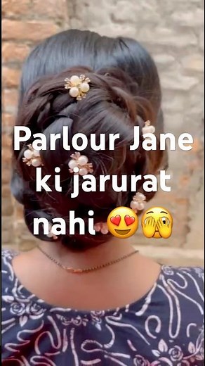 Easy Party/Function Hair Tutorial | Step-by-Step🥰Try this easy hairstyle!”😍