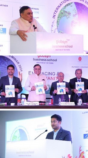 33 reactions | Globsyn Business School’s International Vision Seminar...