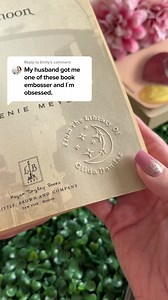 1K reactions · 64 shares | A Personal Book Embosser Made Just for You ✨ Mark your legacy within the pages dearest to your heart! ➡️ Click 'SHOP NOW' to discover why over 10,000 book lovers have chosen our embosser to personalize their library. | Whispering Pages | Facebook