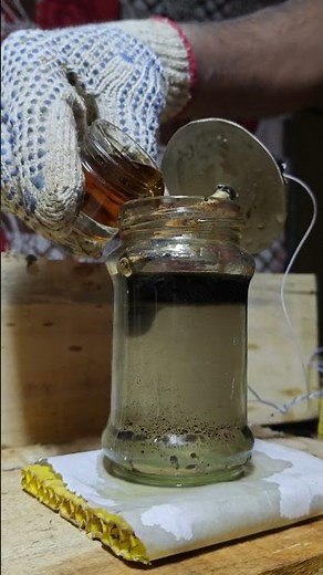 watch full video - Oil and water mixing experiments 🔥