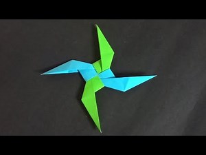 How to make Kunai Shuriken with Paper