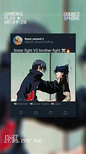 sister fight VS brother fight ☠️🔥|| itachi edit funk do surprise || sasuke skull edit || naruto edit
