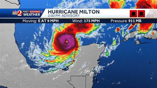 Hurricane Hunters spot birds inside eye of Category 5 Hurricane Milton