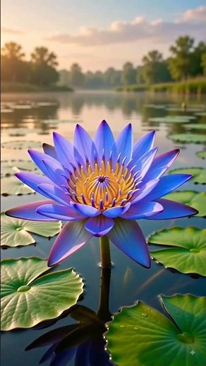 🌸Blue Water Lily Life Cycle | From Seed to Beautiful Bloom 🌿✨