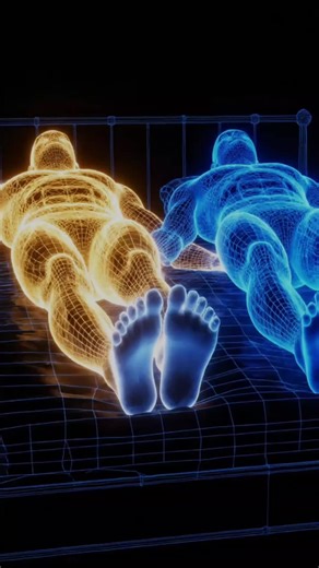 The Psychology of 'Cold Feet' 🦶❄️ (The Science) Do you stick your ice-cold feet on your partner? 🥶 Don't feel bad! It’s called Social Thermoregulation. #coldfeet #couple #scienceoflove #winteressentials #love