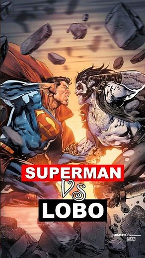 Superman Beats Lobo. He Can Never End Him.