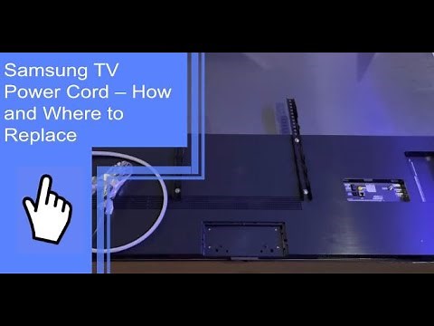 Samsung TV Power Cord – How and Where to Replace