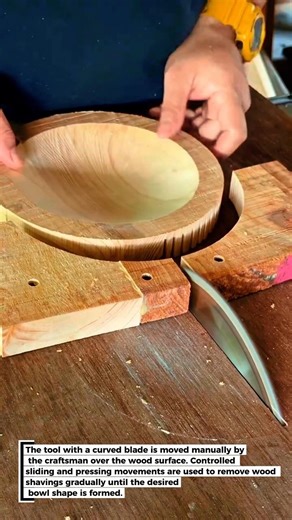 Traditional Wood Carving Tool for Making Bowls!