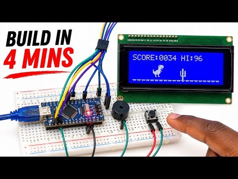 Chrome Dino Game on ESP32 | Full Tutorial