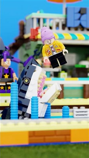 LEGO Rumi Was Attacked by a Shark! 🦈