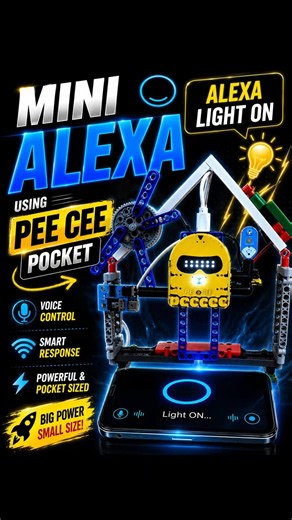 Meet Mini Alexa! | PeeCee Pocket Project | DIY Alexa | Home automation
