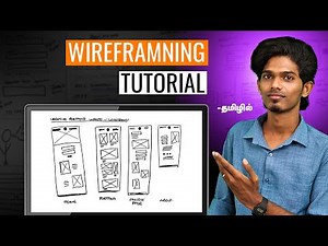 Figma UX tutorial for beginners - Wireframe | figma wireframe tutorial in tamil
