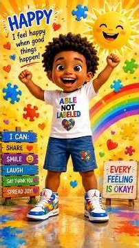 MY FEELINGS HAVE A NAME 🌈 | Happy, Sad, Mad, Scared & Calm | Feelings Song for Kids